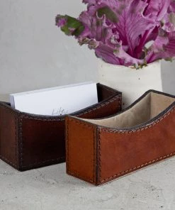 Life Of Riley Leather Business Card Holder