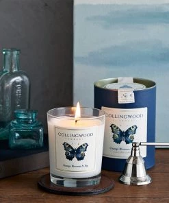 Life Of Riley Scented Candle. Orange Blossom And Fig For Her