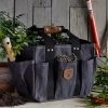 Life Of Riley Father's Day Charcoal Waxed Canvas Gardening Bag
