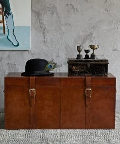 Life Of Riley Leather Chest