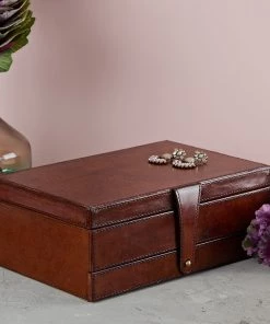 Life Of Riley Leather Jewellery Box Gifts