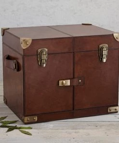 Life Of Riley Gifts Leather Drinks Case