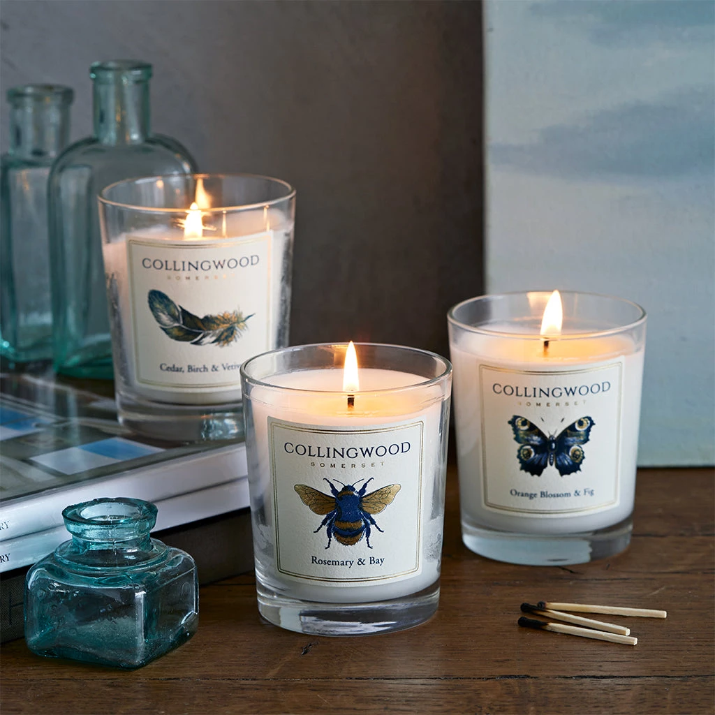 Life Of Riley Scented Candle. Orange Blossom And Fig For Her 4 Life Of Riley Scented Candle. Orange Blossom And Fig For Her