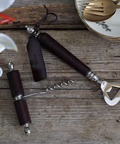 Life Of Riley Leather Handled Bottle Opener And Corkscrew 10 Life Of Riley Leather Handled Bottle Opener And Corkscrew