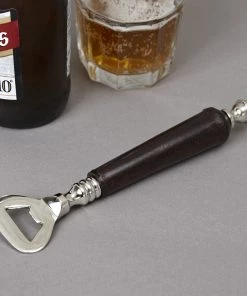 Life Of Riley Bar Ware Leather Bottle Opener
