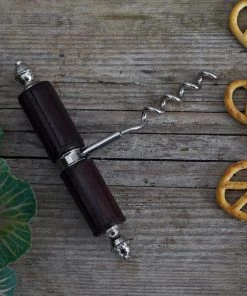 Life Of Riley Bar Ware Leather Corkscrew