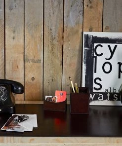 Life Of Riley Leather Desk Mat