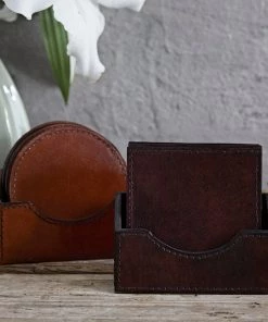 Life Of Riley Leather Coasters And Holder Third Anniversary 11 Life Of Riley Leather Coasters And Holder Third Anniversary