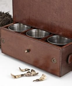 Life Of Riley Leather Drinks Box Drinks Cases