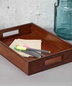 Life Of Riley Leather A4 In Tray