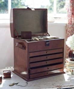 Life Of Riley Leather Jewellery Organiser For Her 17 Life Of Riley Leather Jewellery Organiser For Her