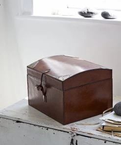 Life Of Riley For Her Leather Memory Box