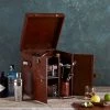 Life Of Riley Drinks Cases Leather Mixology Box
