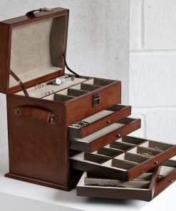 Life Of Riley Leather Jewellery Organiser For Her 19 Life Of Riley Leather Jewellery Organiser For Her