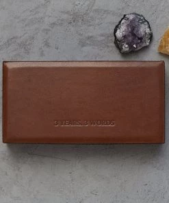 Life Of Riley Leather Cufflink Box For Him