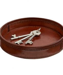 Life Of Riley Leather Key Tray Watch & Cufflink Boxes