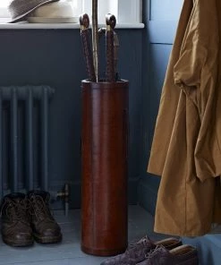 Life Of Riley Leather Stick Holder