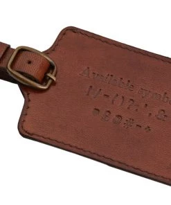 Life Of Riley For Couple Leather Luggage Tag