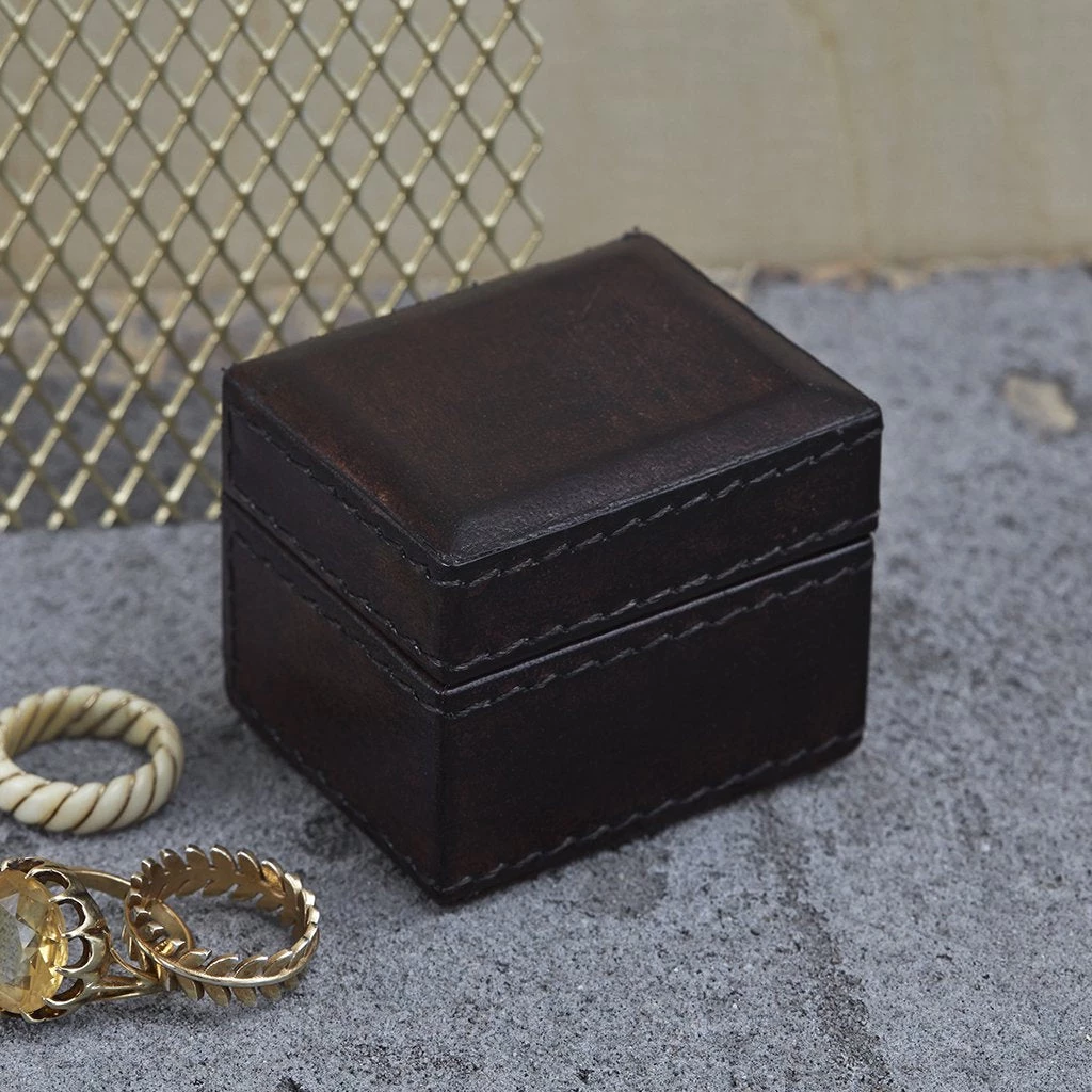Life Of Riley Leather Tiny Oblong Trinket Gift Box 3 Life Of Riley Leather Tiny Oblong Trinket Gift Box