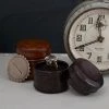 Life Of Riley Leather Tiny Round Trinket Gift Box For Her 1 Life Of Riley Leather Tiny Round Trinket Gift Box For Her