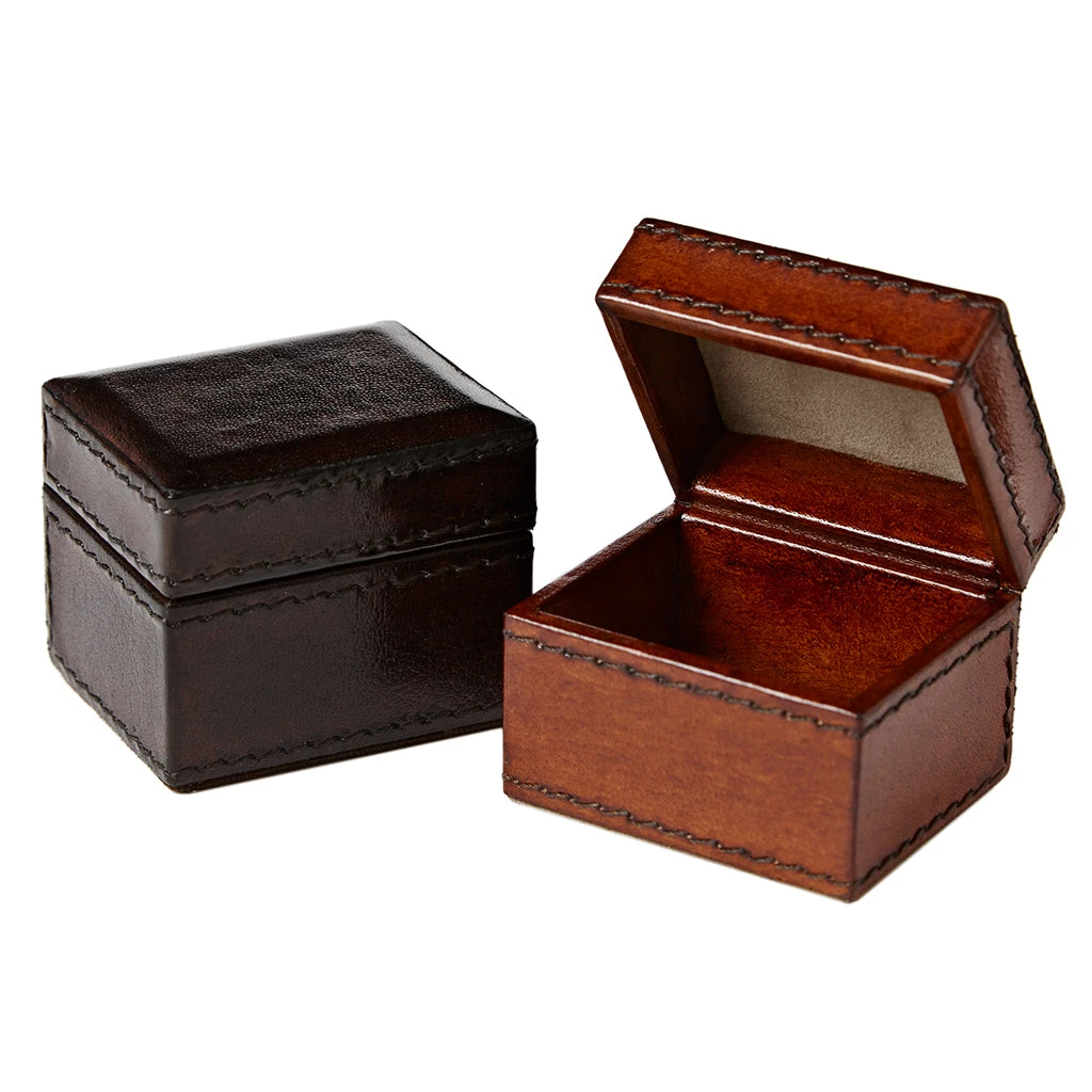 Life Of Riley Leather Tiny Oblong Trinket Gift Box 7 Life Of Riley Leather Tiny Oblong Trinket Gift Box