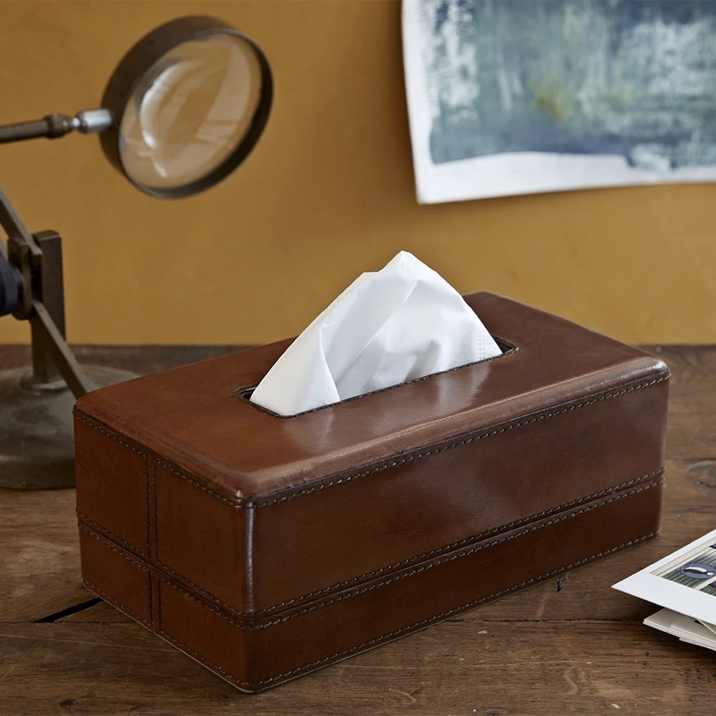 Life Of Riley Leather Tissue Box 3 Life Of Riley Leather Tissue Box