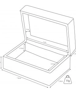 Life Of Riley For Him Leather Valet Set - Includes Two Gifts