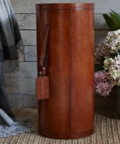 Life Of Riley Leather Umbrella Holder For Couple