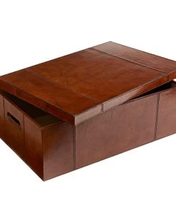 Life Of Riley Leather Underbed Storage Box 17 Life Of Riley Leather Underbed Storage Box