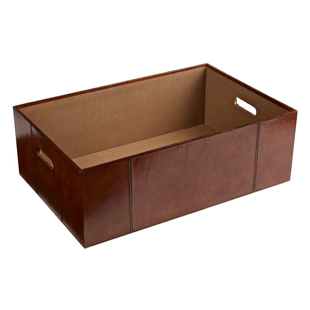 Life Of Riley Leather Underbed Storage Box 9 Life Of Riley Leather Underbed Storage Box