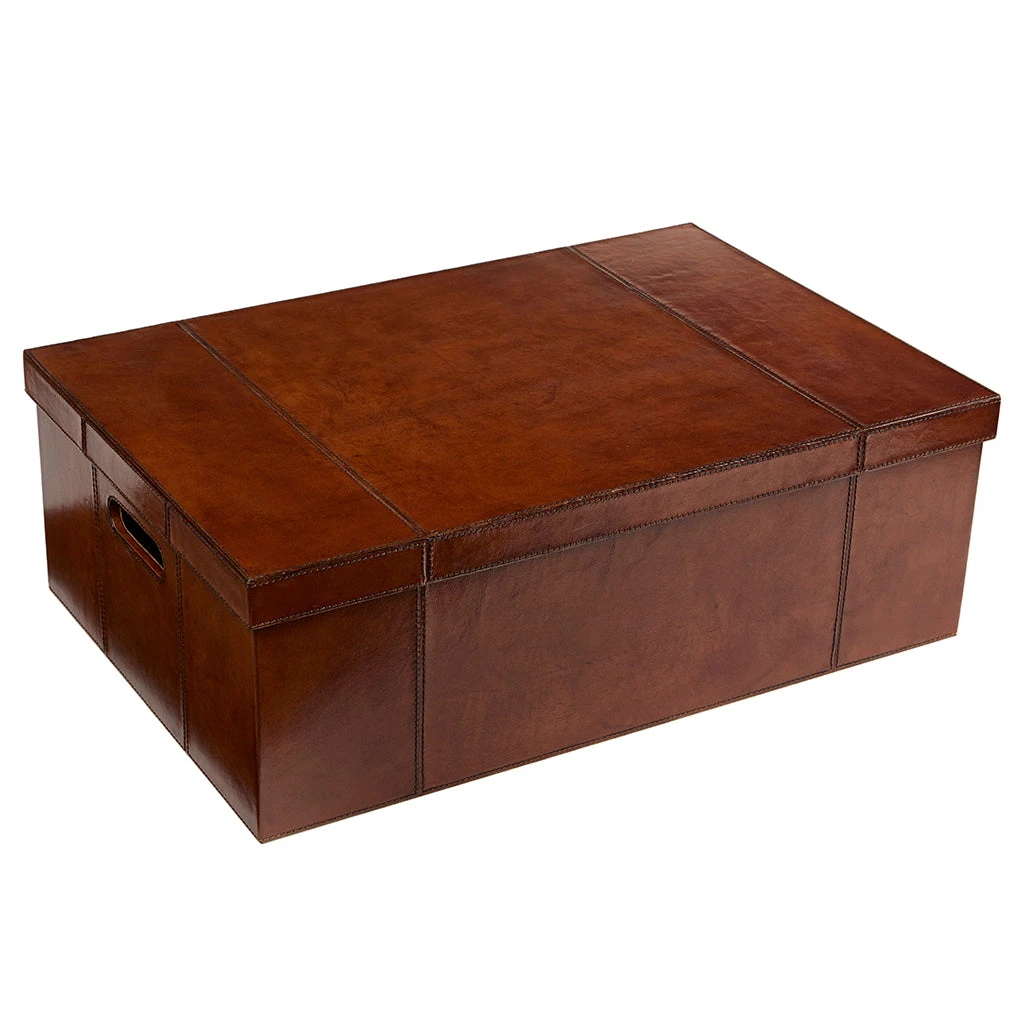 Life Of Riley Leather Underbed Storage Box 8 Life Of Riley Leather Underbed Storage Box