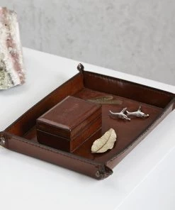 Life Of Riley For Him Leather Valet Set - Includes Two Gifts