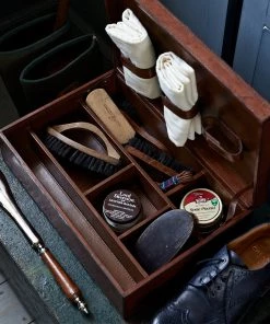 Life Of Riley Leather Tidy Box