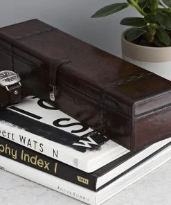Life Of Riley Gifts Leather Watch Box For Five