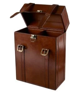 Life Of Riley Drinks Cases Leather Wine Bottle Carrier 8 Life Of Riley Drinks Cases Leather Wine Bottle Carrier