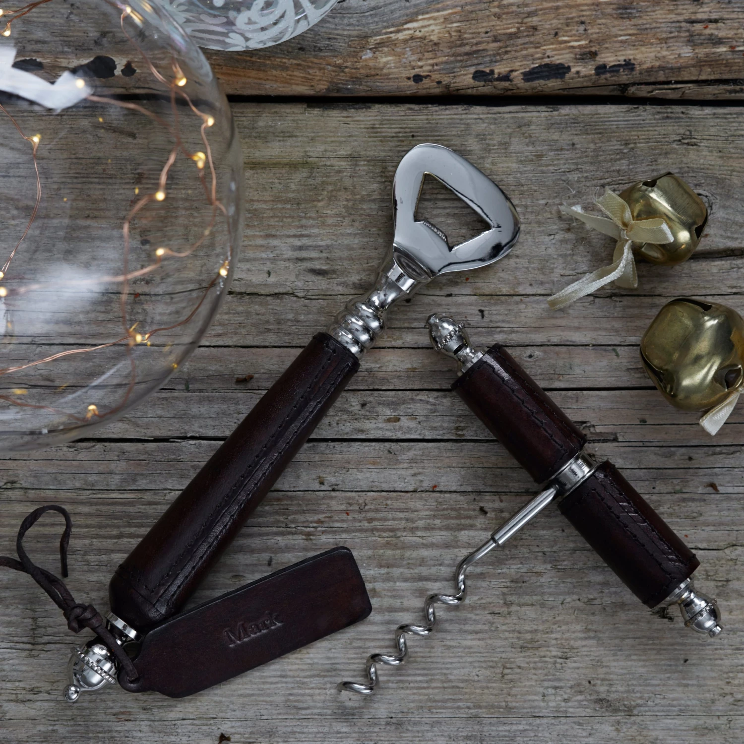 Life Of Riley Leather Handled Bottle Opener And Corkscrew 4 Life Of Riley Leather Handled Bottle Opener And Corkscrew